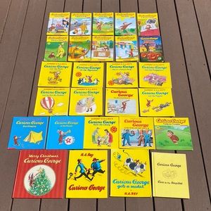 Curious George book lot - 27 books!